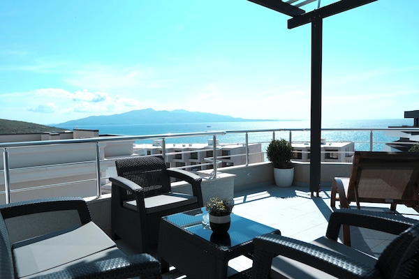 Suite, Terrace, Sea View | Balcony view