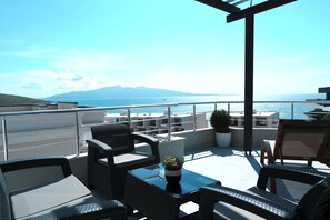 套房, 露台, 海景 | 陽台景觀