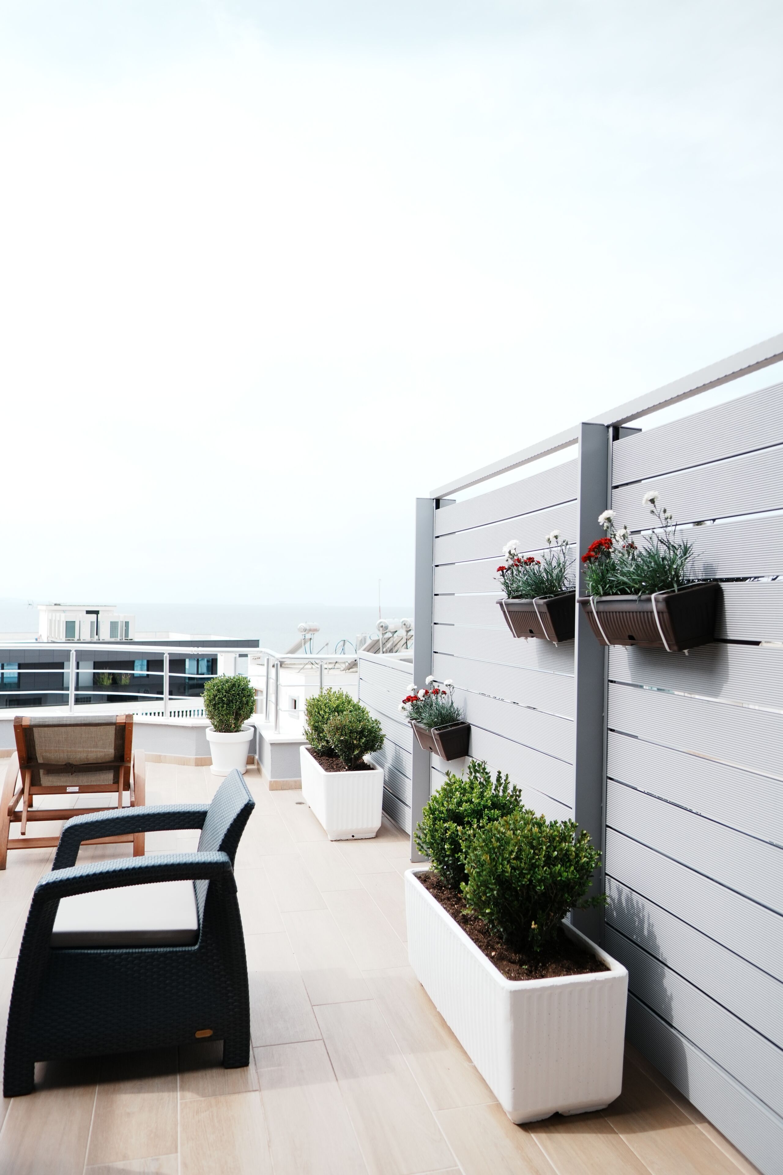 Suíte luxo, terraço, vista para o mar | Vista do quarto