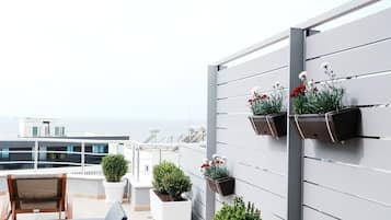 Deluxe Suite, Terrace, Sea View | View from room