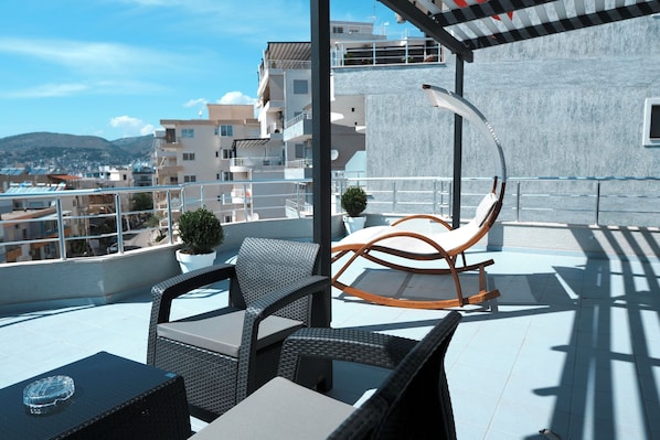 Suite, Terrace, Sea View | Balcony