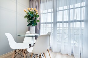 华丽公寓, 1 间卧室 | 客房内用餐