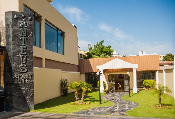 Façade de l’hébergement