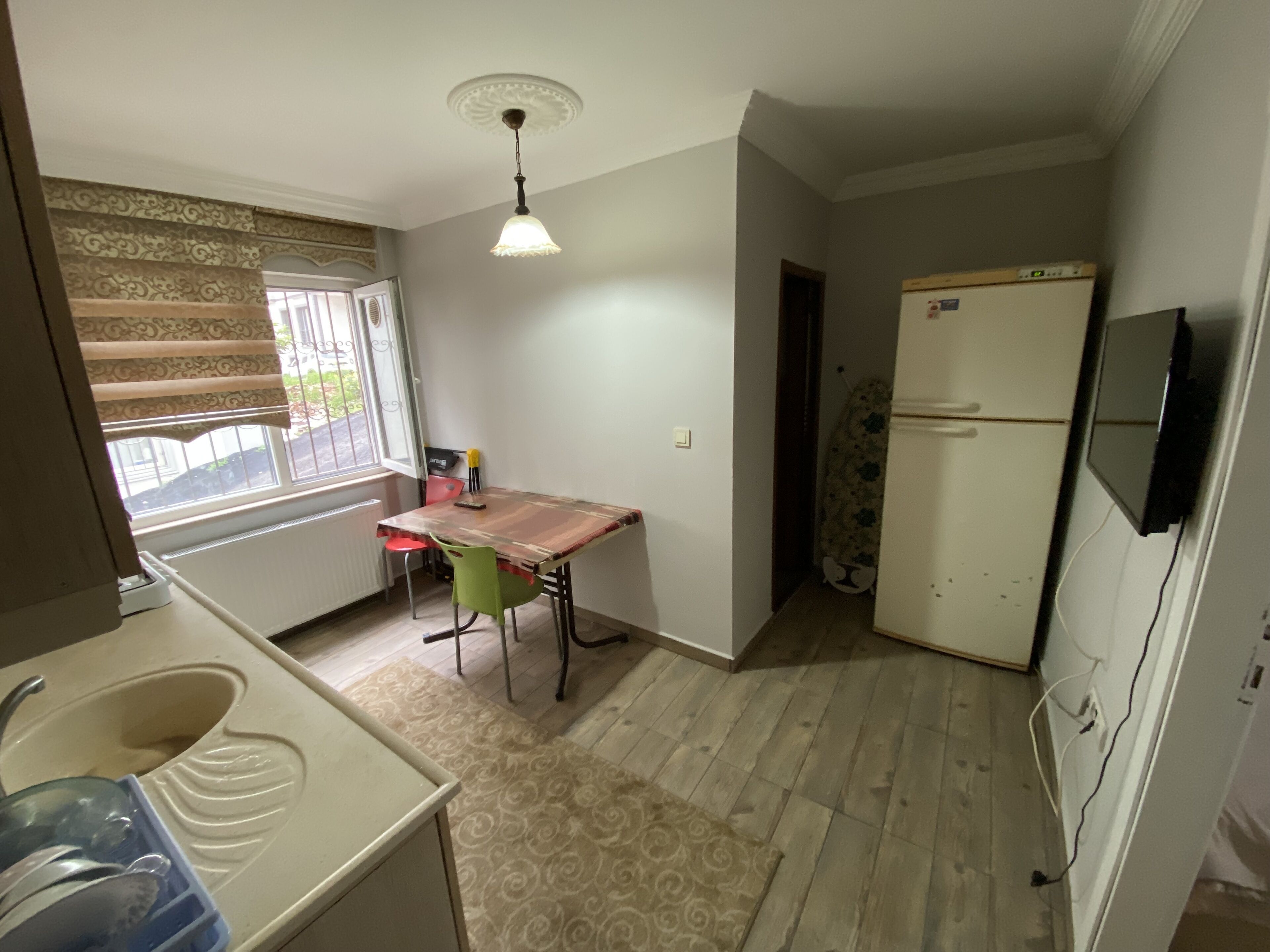 Apartment, 2 Bedrooms, Ground Floor | Private kitchen | Fridge, coffee/tea maker, electric kettle, cookware/dishes/utensils