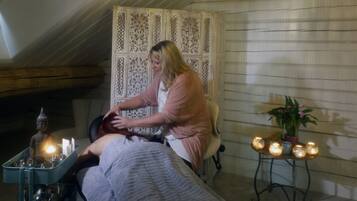 Body treatments, deep-tissue massages, Swedish massages, facials