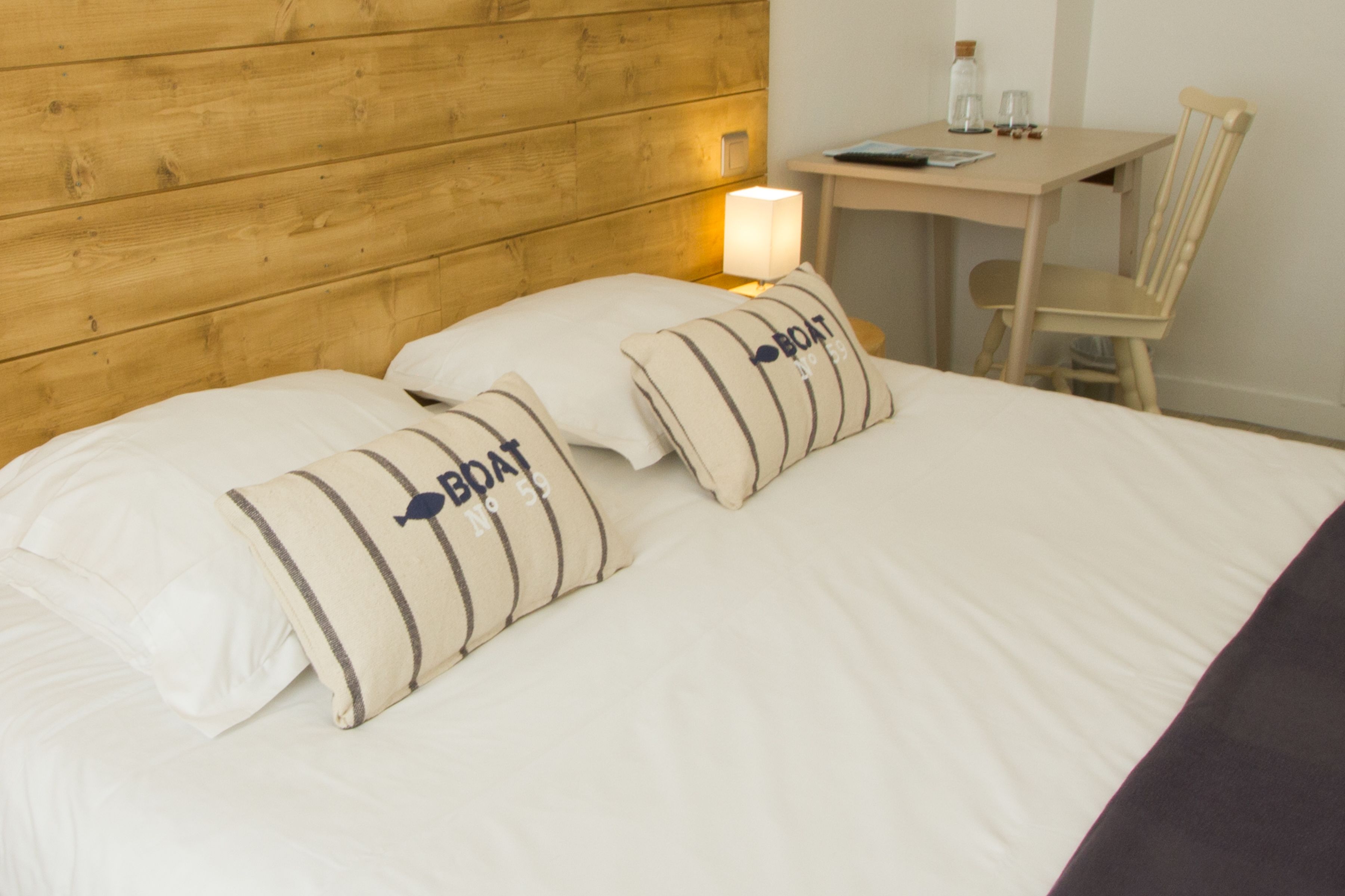 comfort room | individually decorated, individually furnished, desk, blackout curtains