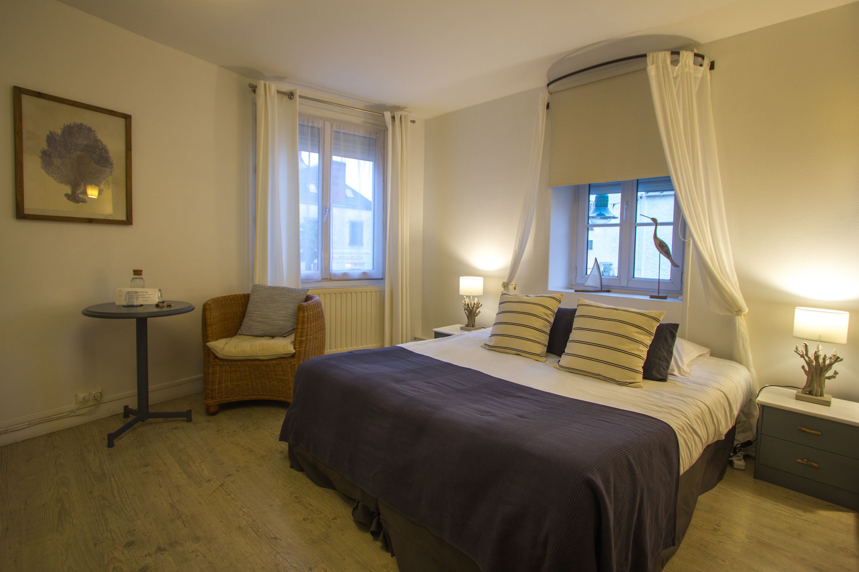 family room | individually decorated, individually furnished, desk, blackout curtains