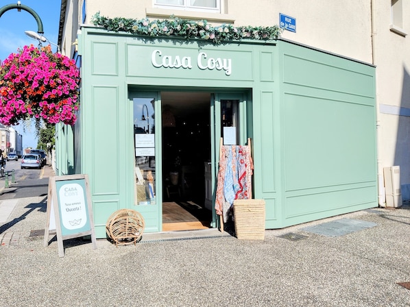 Entrée de l’hébergement