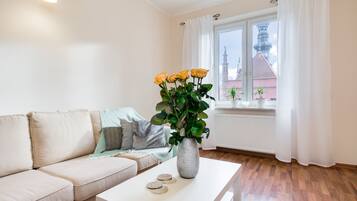 Apartment | Living room | Flat-screen TV