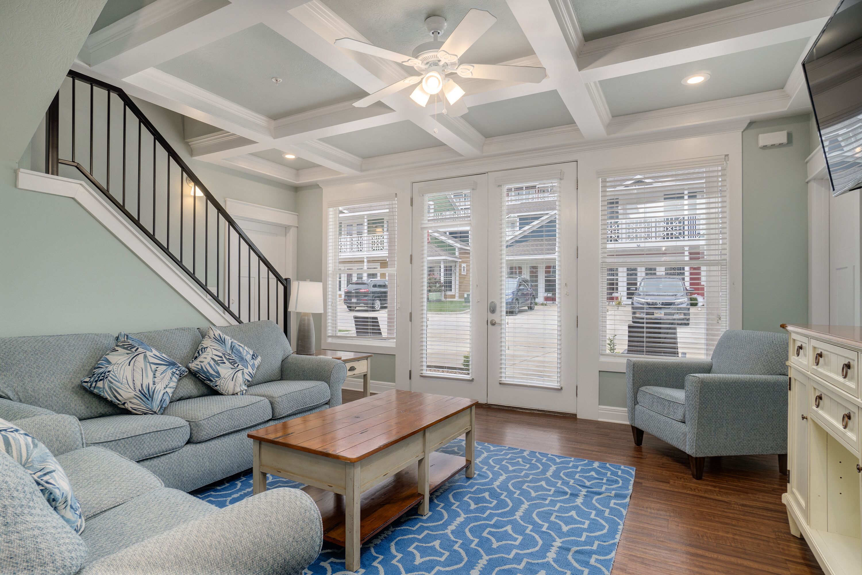 奢華公寓客房, 5 間臥室 | 起居區 | 平面電視、壁爐、 DVD 播放機、玩具