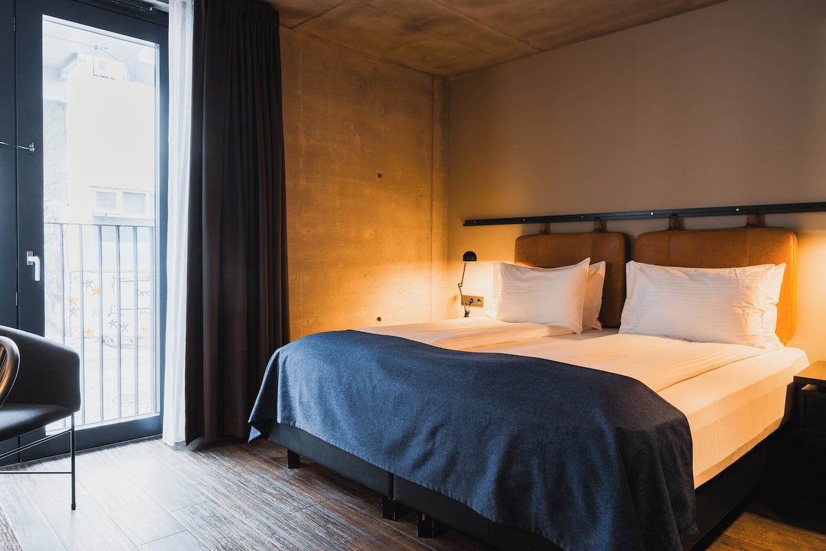 Economy-Doppel- oder -Zweibettzimmer (with Sauna & Gym Access) | 1 Schlafzimmer, Allergikerbettwaren, Zimmersafe, Verdunkelungsvorhänge