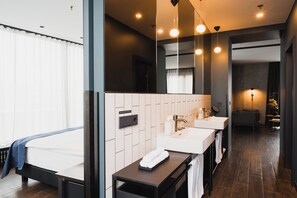 Suite, Harbour View (with Sauna & Gym Access) | Bathroom sink - Exeter Hotel (Reykjavik)