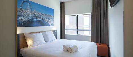 Chambre Double Supérieure | Bureau, Wi-Fi gratuit, draps fournis