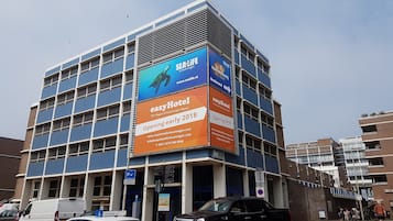 Voorkant van accommodatie