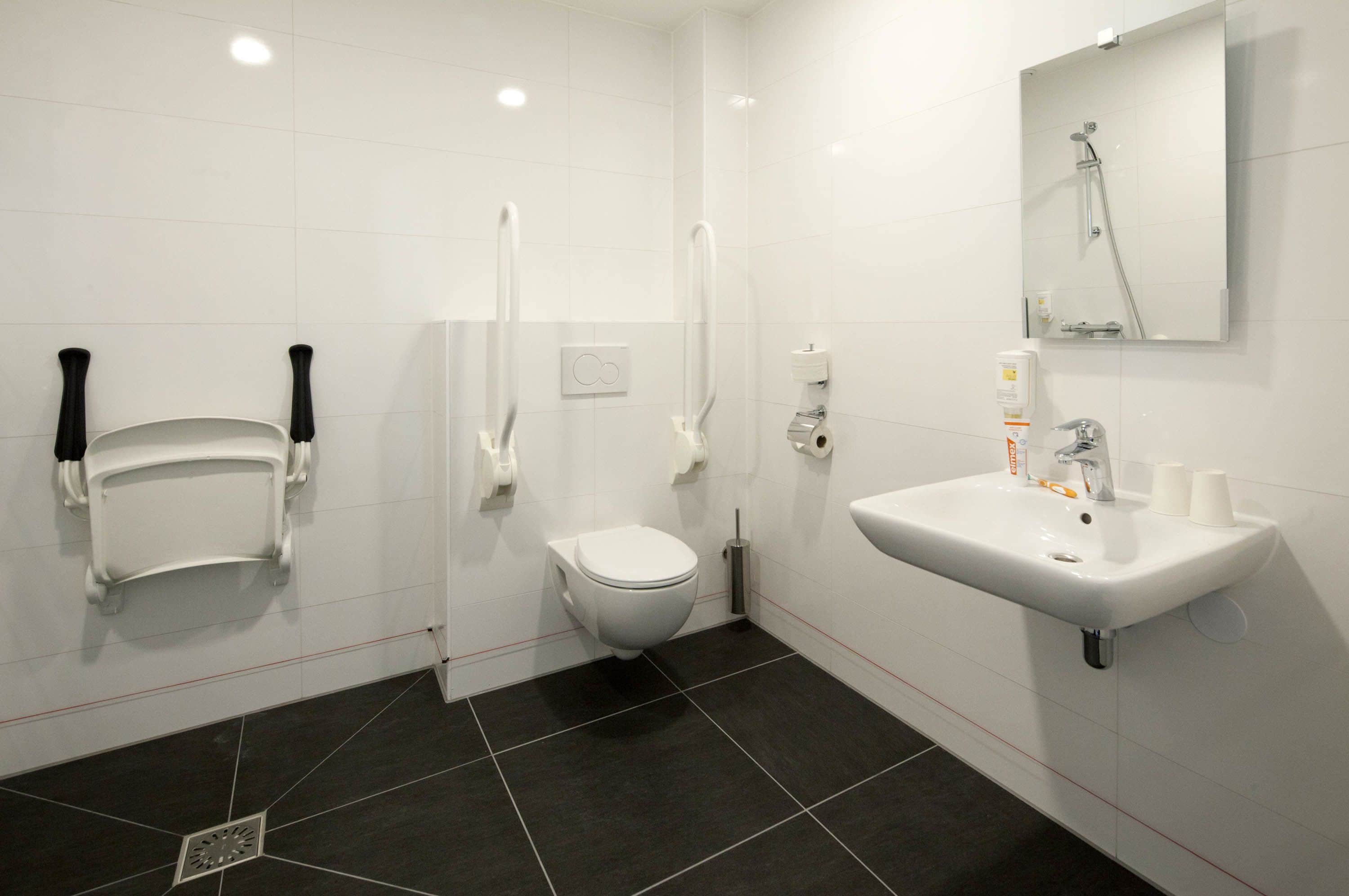 superior double room, accessible | bathroom | shower, free toiletries, hair dryer, towels