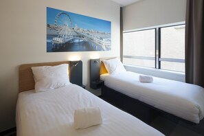 Standard Twin Room | View from room - easyHotel The Hague Scheveningen Beach (The Hague)