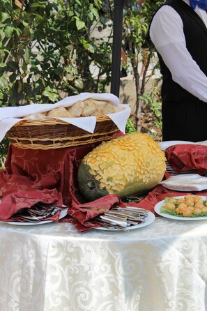 Breakfast, lunch, dinner served; Mediterranean cuisine - Real Asturias Hotel (Acquappesa)