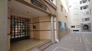 Façade de l’hébergement