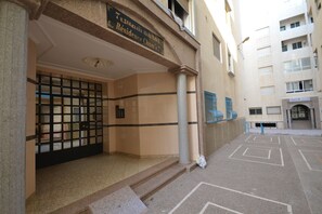 Voorkant van accommodatie