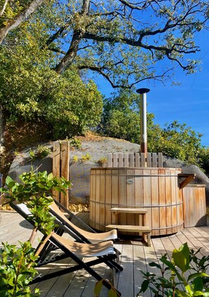 Luxury Suite, Sauna | Terrace/patio