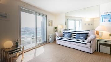 Superior Studio, Terrace, Sea View | Living area | Flat-screen TV