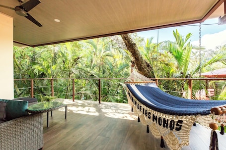 Suite, 1 King Bed, Patio, Garden View | Garden view. Jardin de los Monos