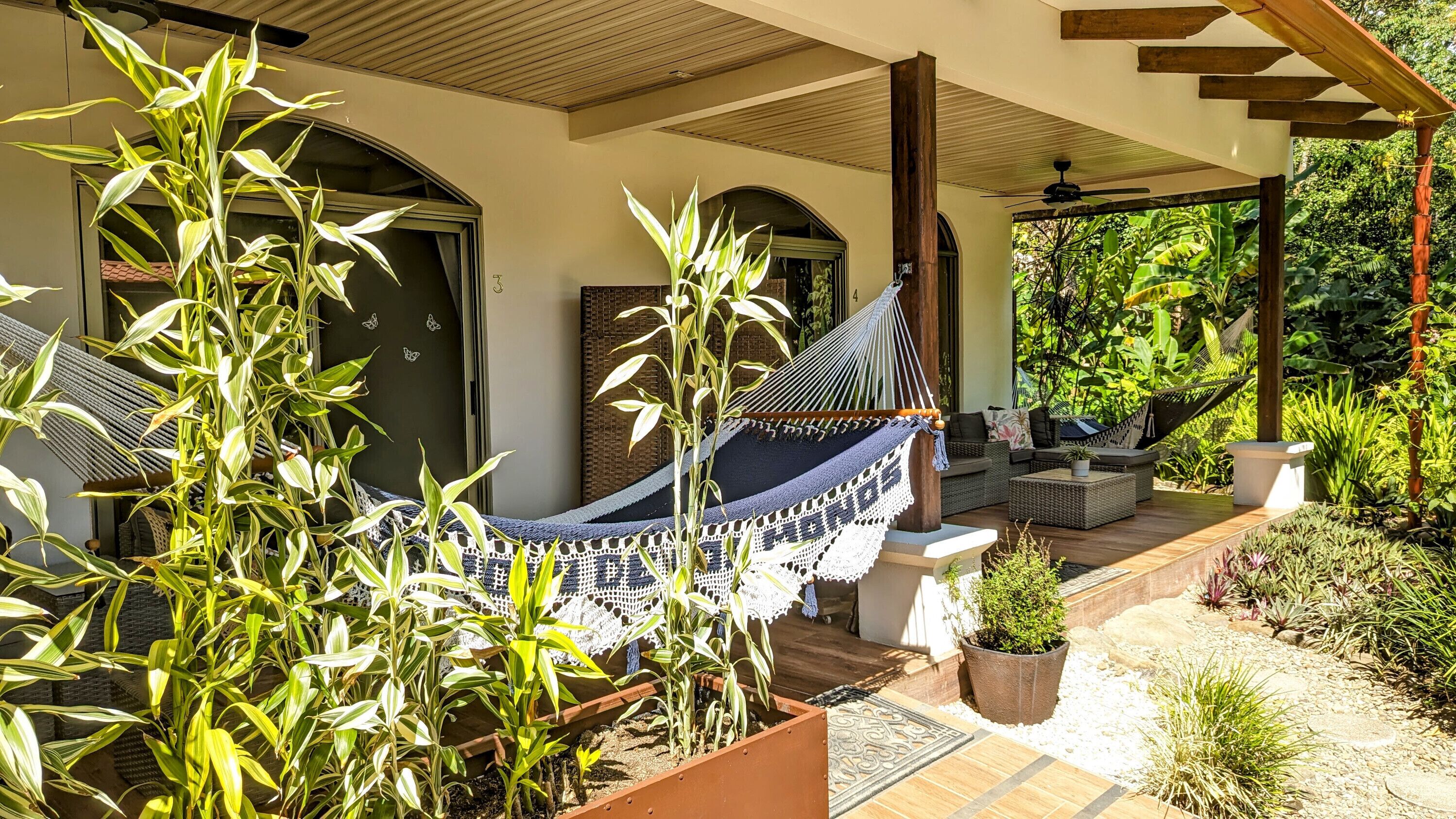 Dobbeltrom – deluxe, 1 kingsize-seng, terrasse | Terrasse/patio