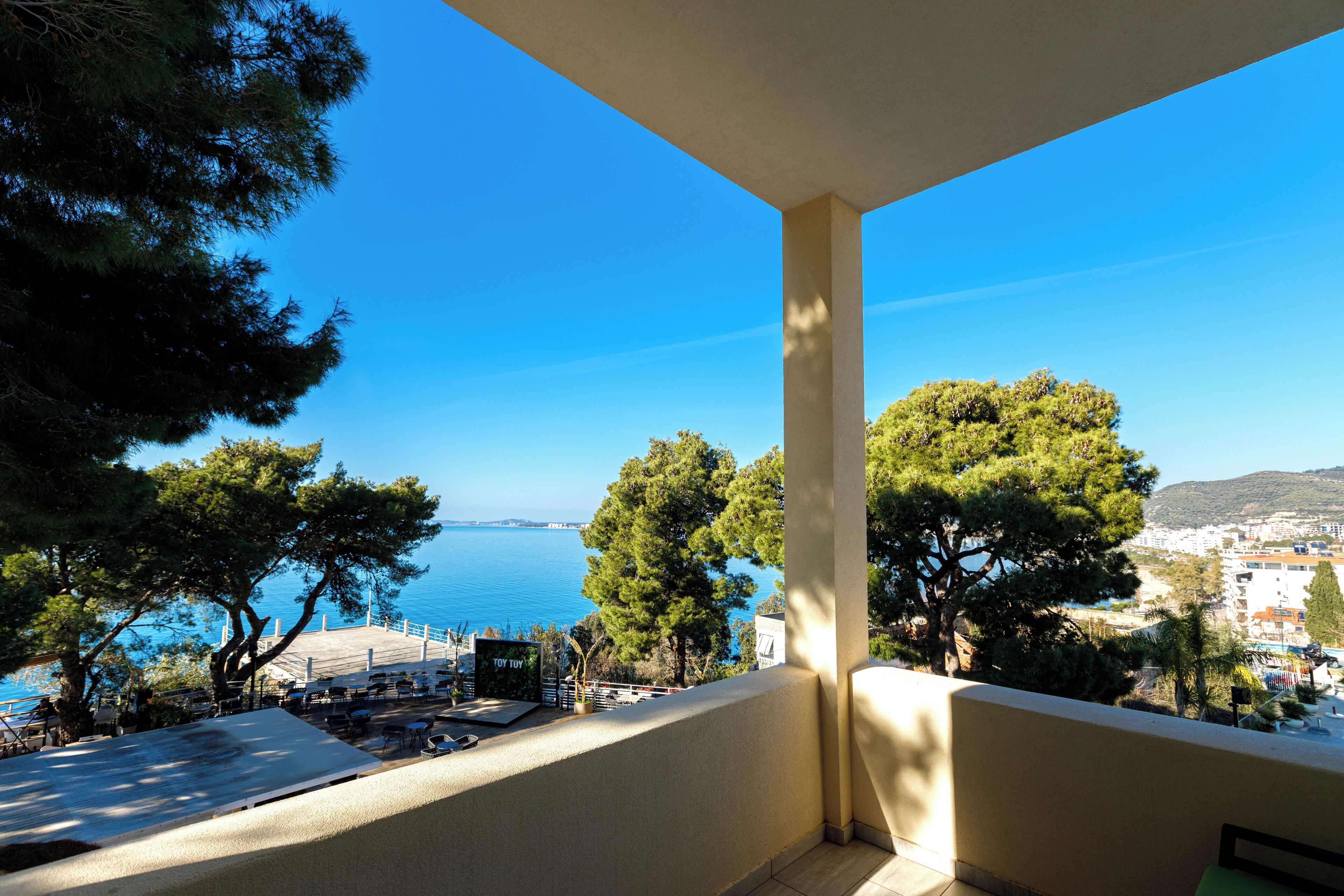 Doppia Deluxe, vista mare | Vista balcone
