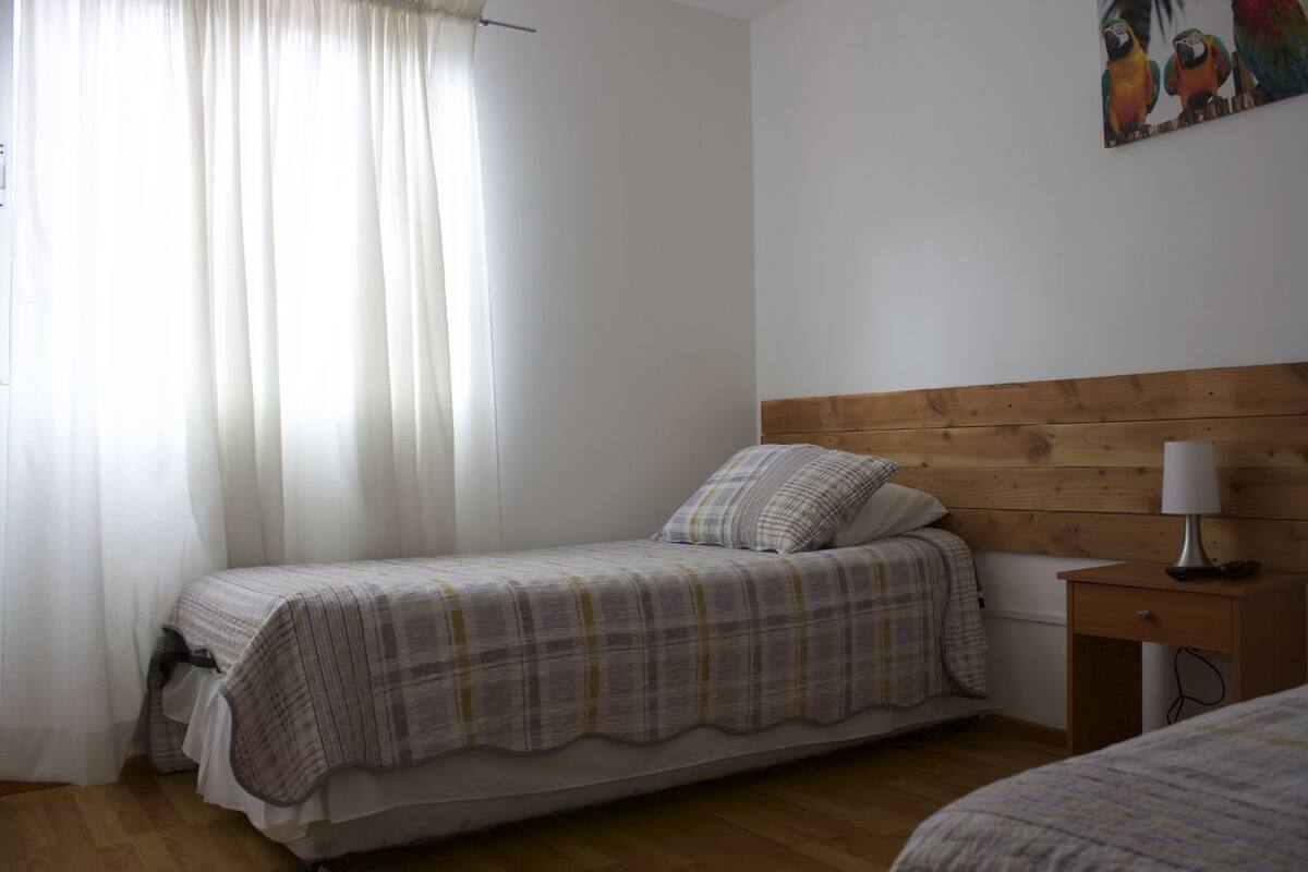 Double Room, 2 Single Beds