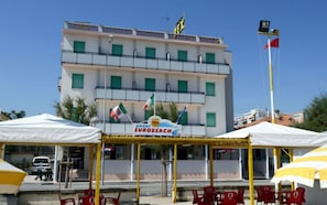 Fassade der Unterkunft