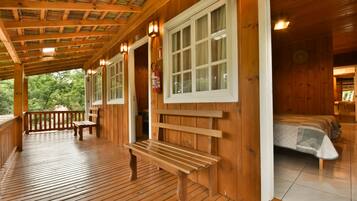 Chalé standard | Vista do quarto