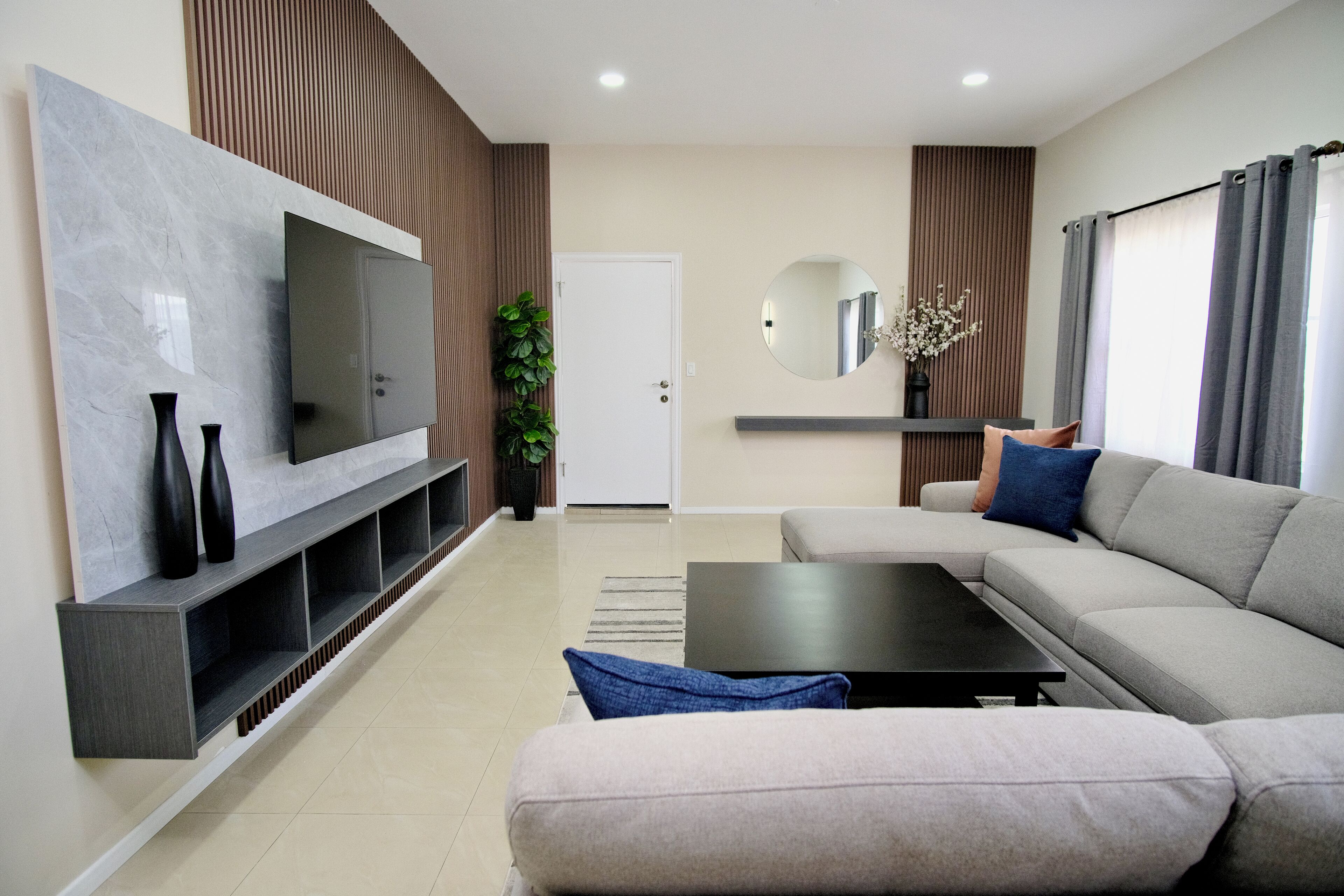 Apartemen Mewah, 3 kamar tidur (402) | Area keluarga | TV layar datar dan Netflix