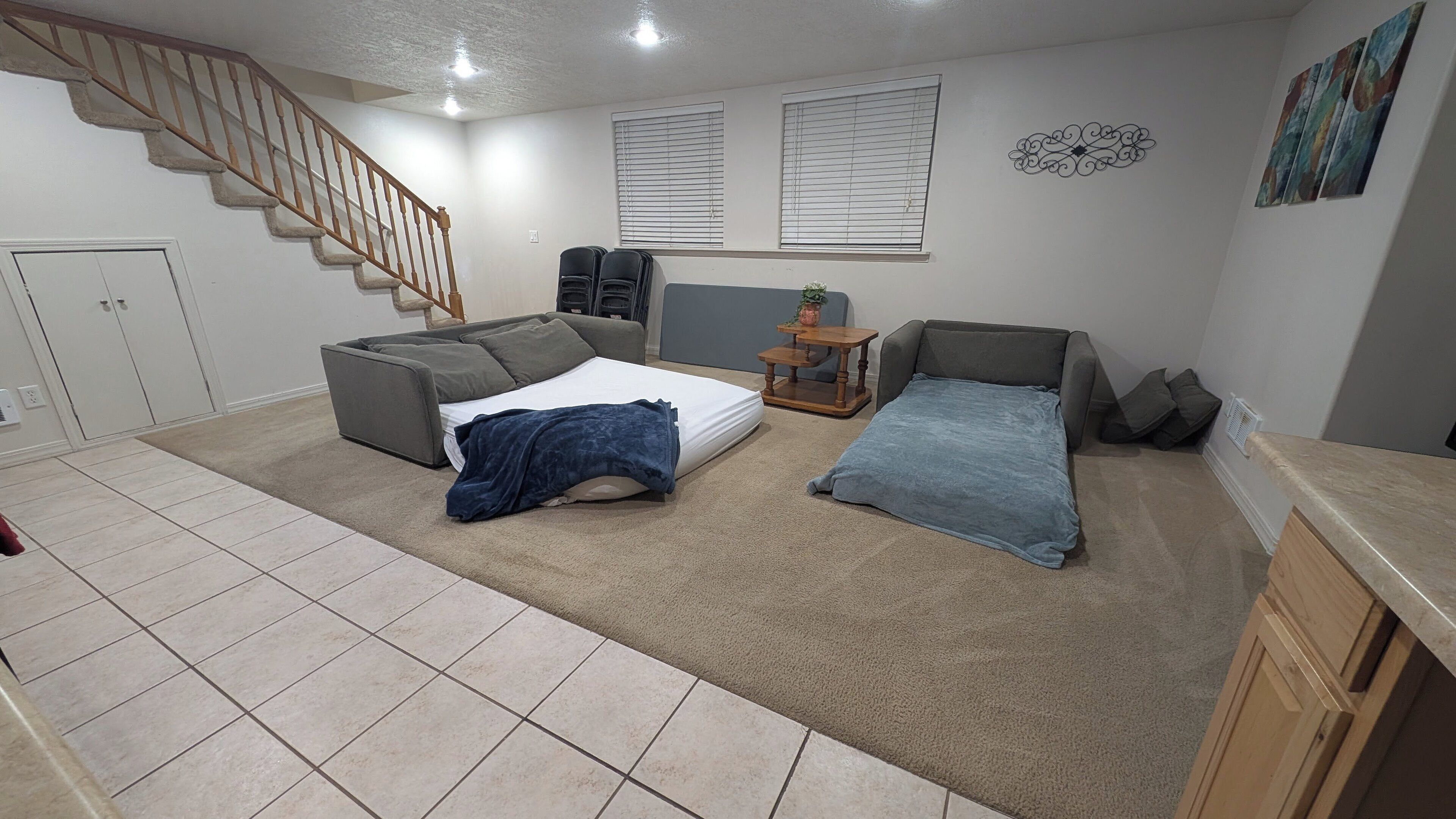 3 bedrooms, iron/ironing board, WiFi, bed sheets