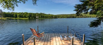 On Silver Lake.  Close to Woodstock & Ski Areas