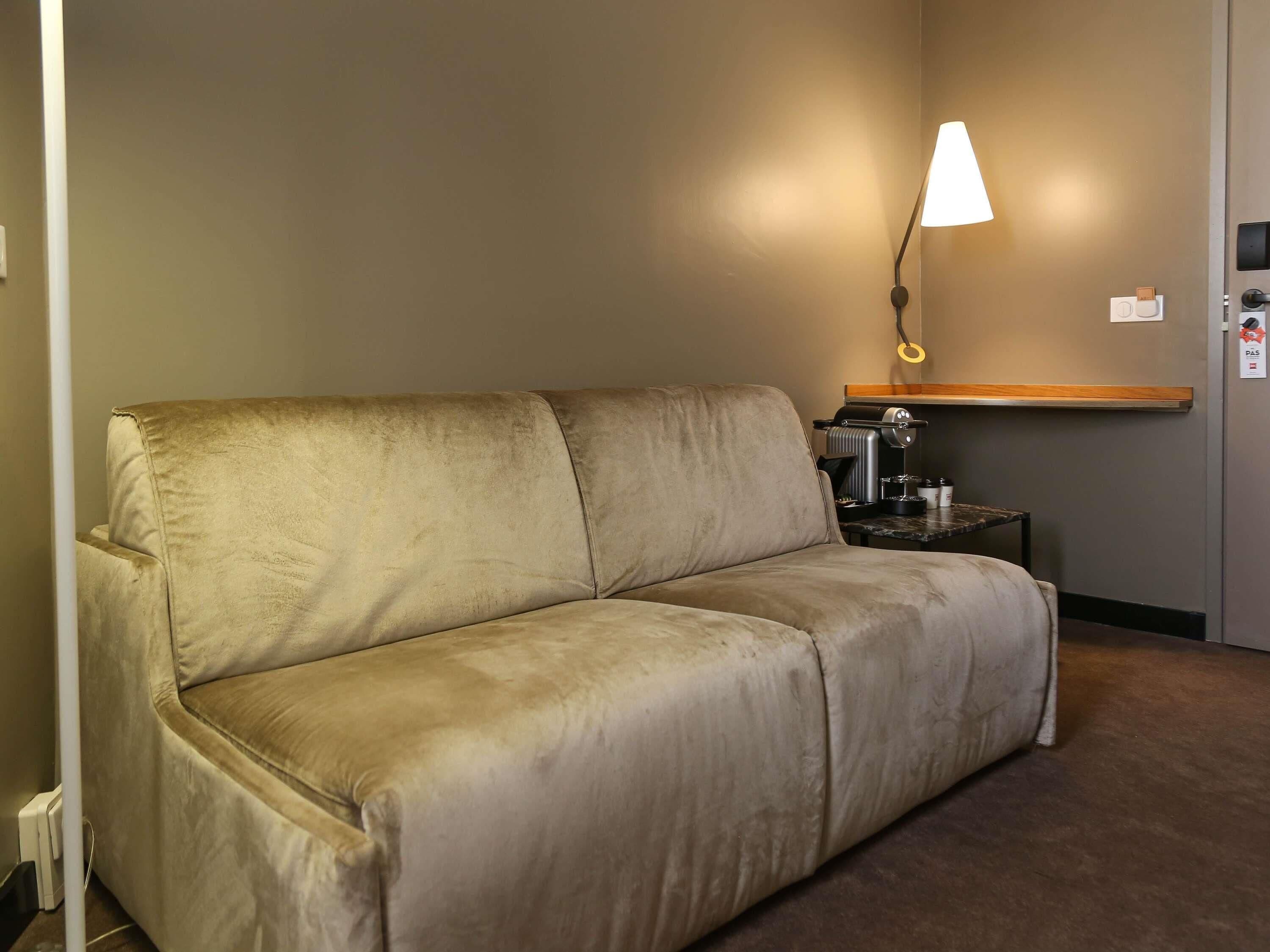 superior double room, 1 double bed with sofa bed | premium bedding, in-room safe, desk, blackout curtains