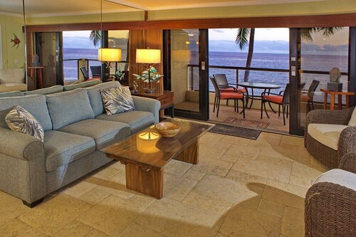 Poipu Shores 303A - Oceanfront Luxury w/ AC & Pool