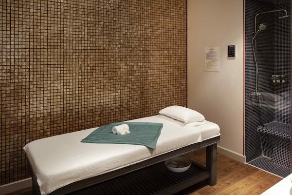 Steam room, body treatments