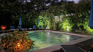 Outdoor pool, an infinity pool - Tee-K Lodge (Tamarindo)