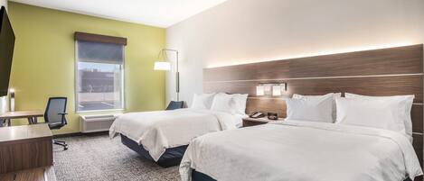 Ropa de cama de alta calidad y escritorio