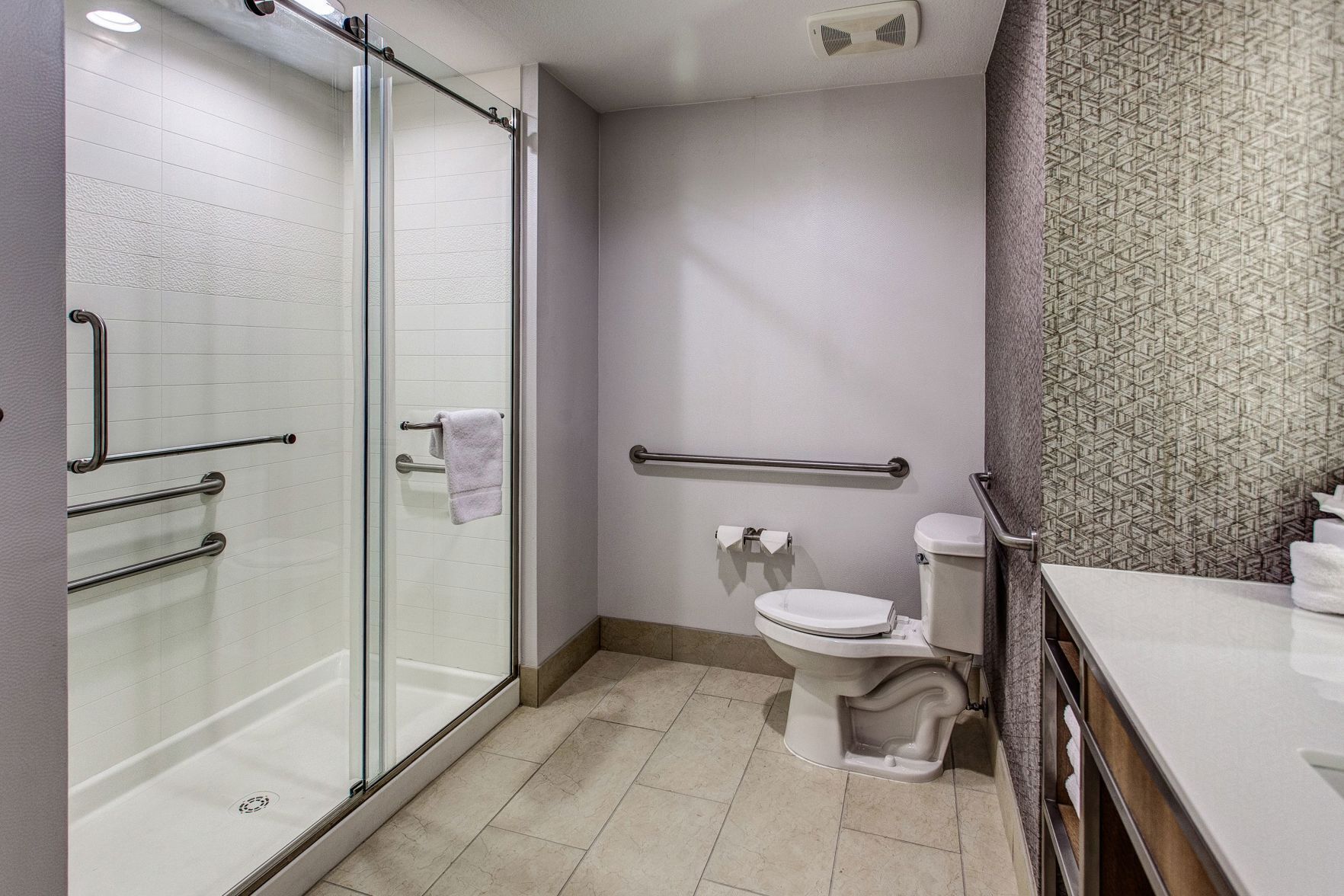 Bathroom | Free toiletries, hair dryer, towels