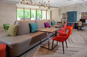 Sala de estar en el lobby