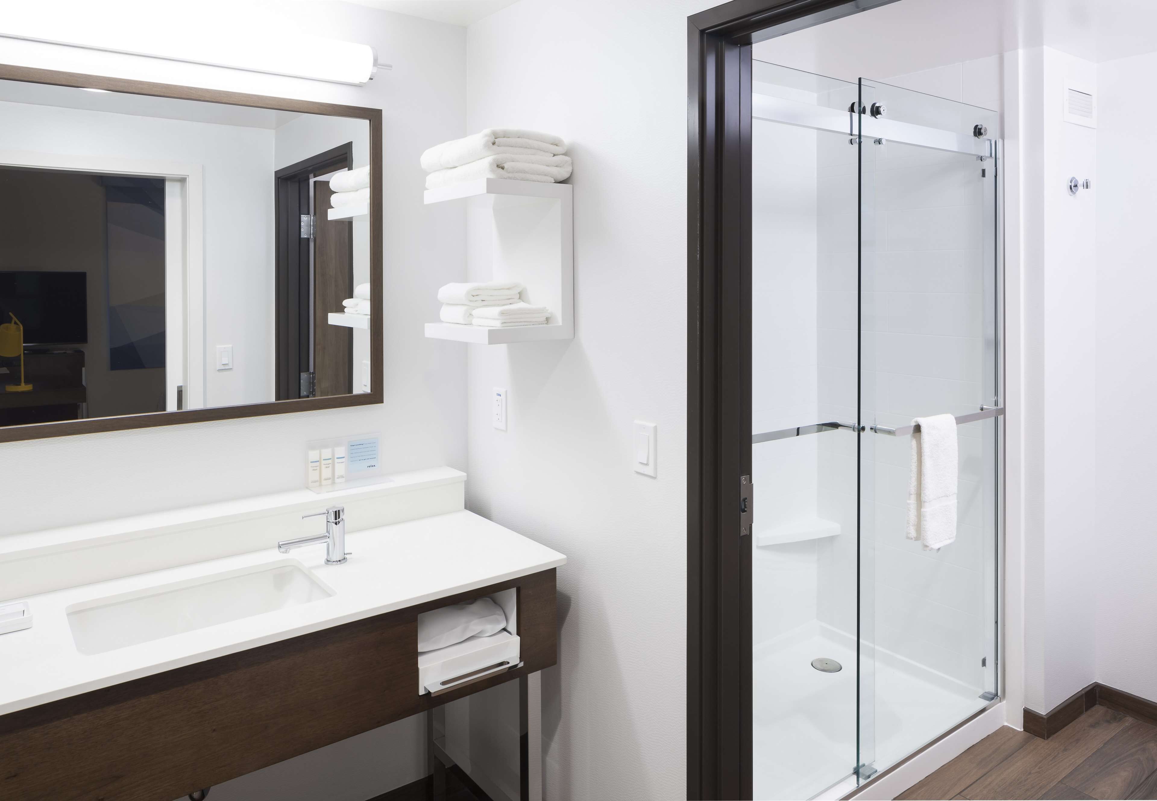 free toiletries, hair dryer, towels, soap