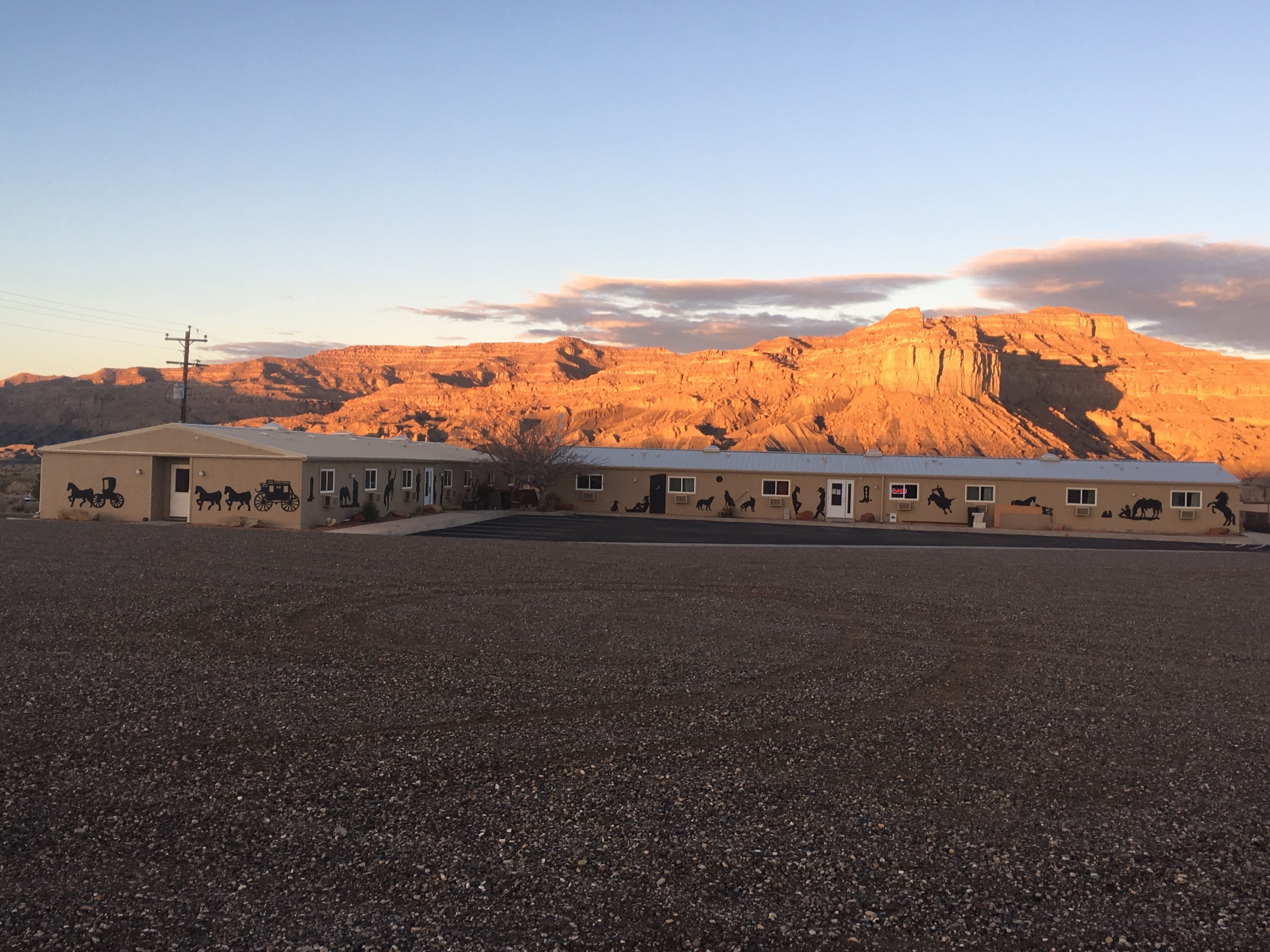 Fachada de la propiedad