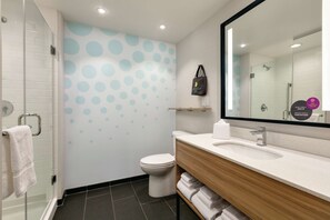 Badkamer met douche