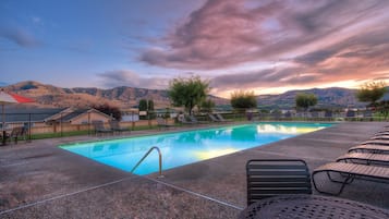 Seasonal outdoor pool