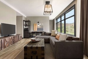 Family Suite, 2 Bedrooms, Non Smoking | In-room safe, desk, blackout drapes, rollaway beds - Origin Red Rocks, a Wyndham Hotel (Golden)