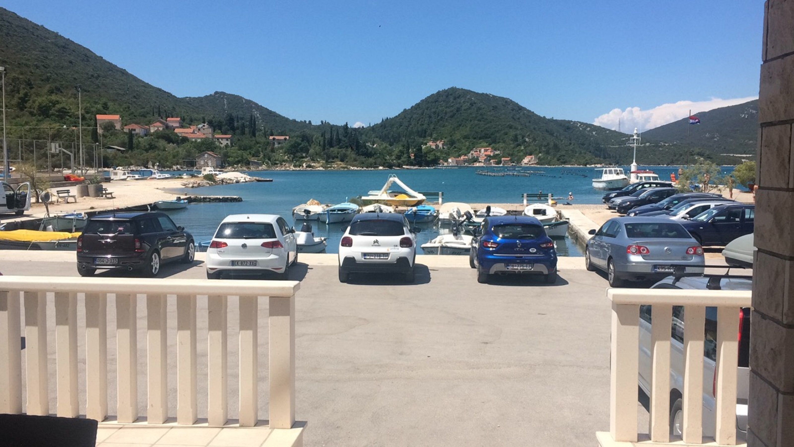 Vue depuis l’hébergement