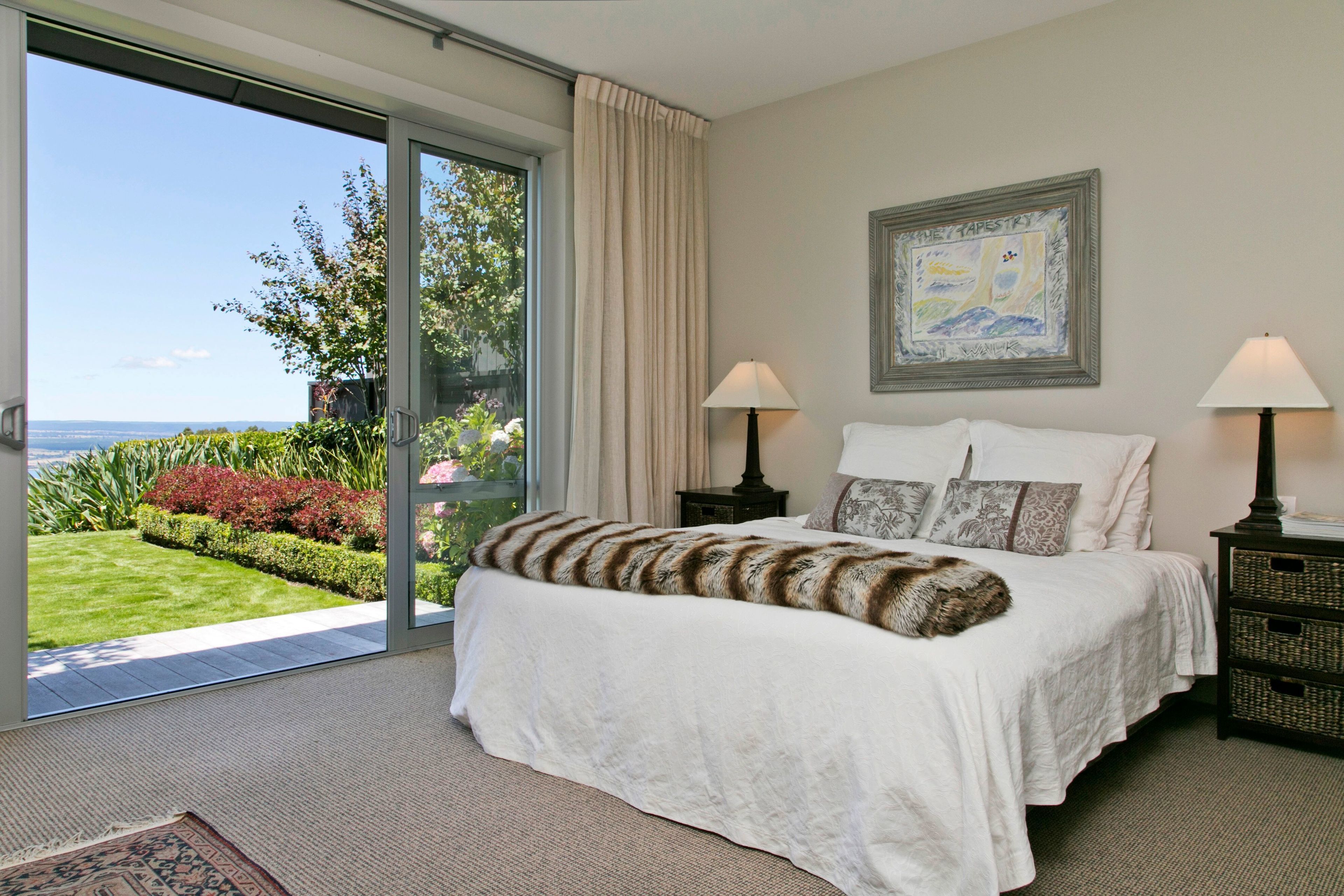 奢華 公寓, 2 間臥室, 湖景, 湖畔 | 2 間臥室、埃及棉床單、高級寢具、書桌