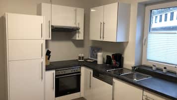Kondo Mewah, 2 kamar tidur, Bebas Asap Rokok, dapur | Dapur pribadi | Lemari es besar, microwave, oven, dan kompor