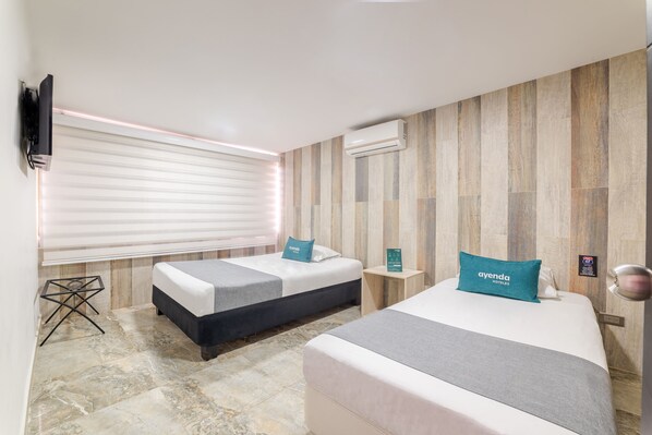 Chambre avec lits jumeaux